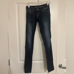 Blue Asphalt Skinny Jeans